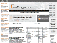 Tablet Screenshot of fraudblogger.com